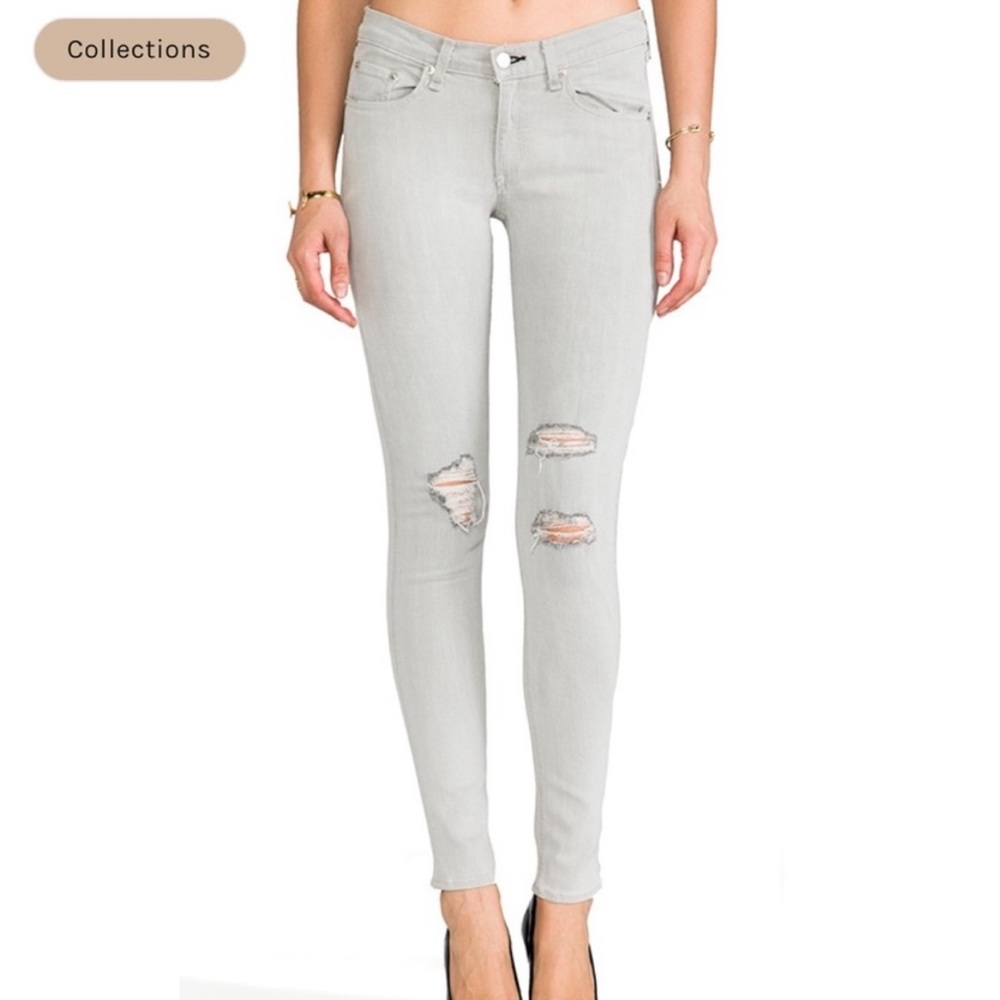 Rag & Bone the skinny in Iron Wholes